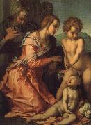 Andrea del Sarto Holy Family oil on canvas